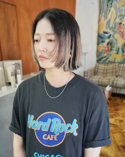 🔹 【毛先ハイライトカラー】（カットなし）