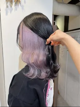 【🎨お1人様限定🎨】インナーカラー（ブリーチ込〇）🥣