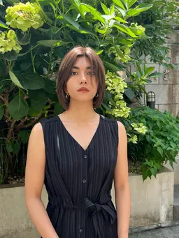 カット+髪質改善inケアカラー+TOKIO超音波トリートメント