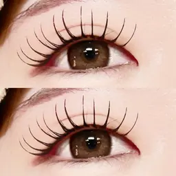 フラットラッシュ80～100本  高級コーティング込（オフあり‼️