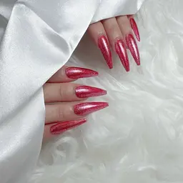 (オフあり)HANDチップ長さ出し+ワンカラー