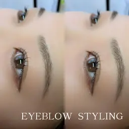 アイブロウスタイリング【ワックス脱毛+毛量調整】