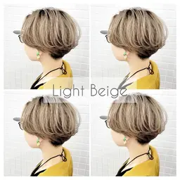 ✨平日限定✨艶感カラー✂シルエットにこだわったカットと肌なじみのいい艶感カラー&ハホニコトリートメント✄