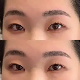 アイブロウ WAX+HBL+［間引きorケア］+メイク