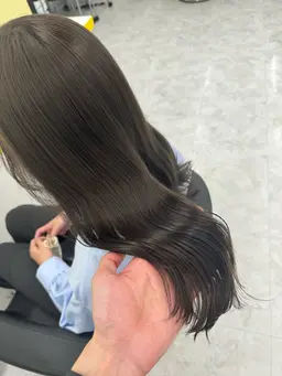 【💖ミニモ学割💓U24💖】💕フルカラー💕+髪質改善トリートメント(酸熱トリートメント)💞