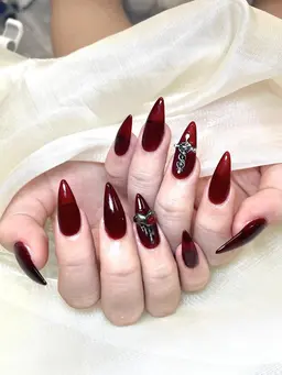 【チップ長さ出し】今月限定パーツ2個🧊極上ワンカラー🧊