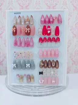 バレンタインネイル💌冬ネイル