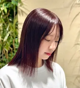 💕イチオシ💕暖色カラー＋FLOWDIArichトリートメント