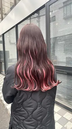 【24歳以下限定価格】イヤリングカラー＋ケアカラー✨＋1Stepトリートメント