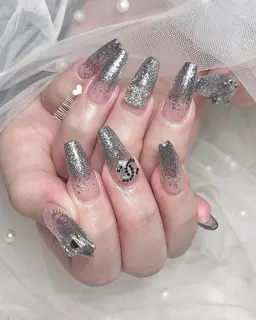 チップ長さだしワンカラー＆ラメグラ¥9980→¥8980