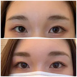 《3月9日13時限定》似合わせアイブロウ眉毛WAX＋美眉スタイリング眉メイク　モデル