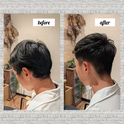 🩵💚メンズカット💚🩵髪型変えて気分もチェンジ♪