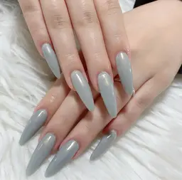 ハンド✨ワンカラー&ラメグラデーション