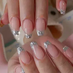 自爪🎀ガラスフレンチ🎀ベース有り