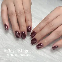 フラッシュ、マグネットネイル