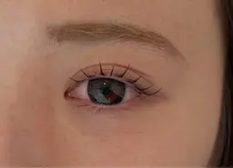 【 新規様限定 】 まつ毛パーマ モデル 上のみ 👀✨ お仕上げコーティング付き💖