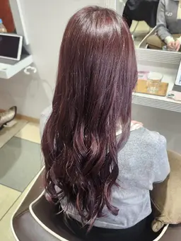 👑１月限定クーポン👑【カット】➕【艶カラー】➕️【保護トリートメント】