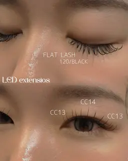 ミニモ学割【モニター価格】LEDマツエク９０分付け放題(最大120本)