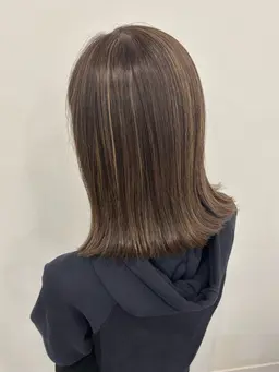 【1日1名限定】白髪ぼかしハイライトカラー＋調整カット【撮影モデル価格】