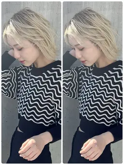 ✨期間限定クーポン✨【ケアブリーチ】＋【ケアカラー】＋【ケアトリートメント】