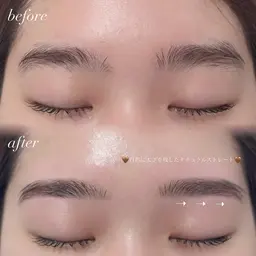 アイブロウデザイン WAX+メイク仕上げ⭐️垢抜け眉毛⭐️田町