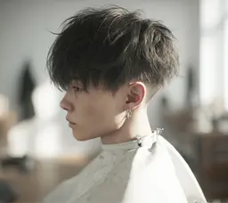 ツーブロック✂️カットモデル　20代前半の学生さん、社会人の方🌼