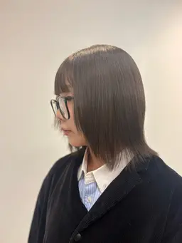 🌟透明感抜群！！🌟🫧シアーカラー&髪質改善トリートメント🫧