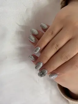 ラメグラorフラッシュ（オフなし）🎀パーツ2つプレゼント🎀