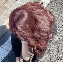 ♡11.12月限定 ♡ 韓国風トレンドカット+ブリーチなしダブルカラー+オリジナルトリートメント+コテ巻き仕上げ ♡