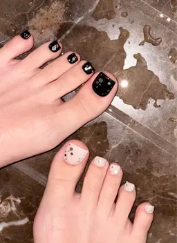 フット90分アートし放題＆パーツ付け放題