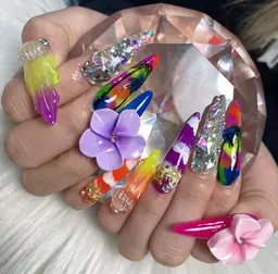 スカルプネイル 付け放題コース🍒オフありの場合はオフありとご連絡ください🌈