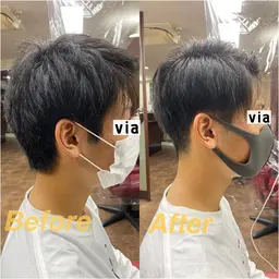 メンズカット💇🏻‍♂️＋眉カット＋似合わせスタイリング