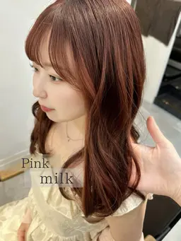 【OPEN記念】カット+ブリーチなしWカラー+フローディア集中補修tr¥16500