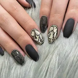 【練習モデル】 自爪✨ワンカラーorラメグラデーション+埋め尽くし2本付き💅ハンドケア付き🎀