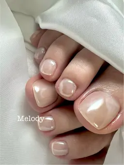 【フット】ワンカラーorラメ　マグネット・フラッシュ可