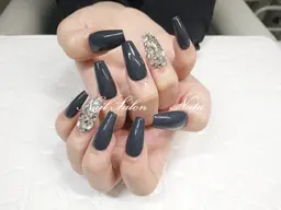 【オフなし】❣️フルチップ長さ出し10本＋ワンカラーorラメ❣️埋め尽くし2本⚠️注意事項・詳細をご確認の上ご予約下さい