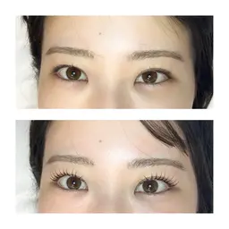 まつ毛パーマ＋眉毛WAX🍒