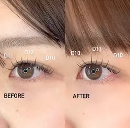 パリエク風👀アップワードラッシュ100本(オフ込.コーティング仕上げ)