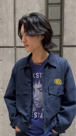 【メンズ限定】カット＋ミディアムパーマ＋トリートメント