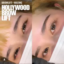ハリウッドブロウリフト(眉パーマ×眉WAX)