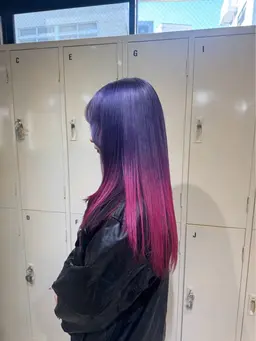 🐬デザインカラー(ブリーチ込)🐬➕選べるトリートメント⚡️