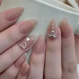 シンプル＋2本パーツアート➕オフあり