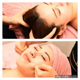 【肩こり&疲れ顔に◎】小顔フェイシャル&ヘッドスパ¥12,000⇒¥8400