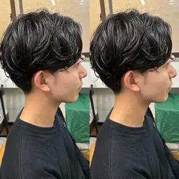 メンズカット＋パーマ