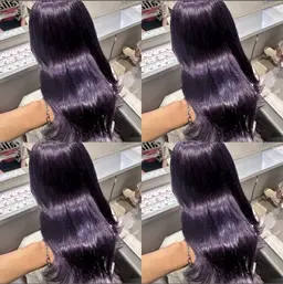 透明感ケアカラー➕トリートメント➕超音波アイロン〖 暖色/寒色/韓国ヘア/艶髪〗