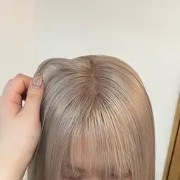 【ベージュカラー🦙🪐♡】リタッチブリーチ＋オンカラー＋トリートメント✨