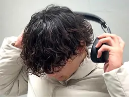 【他のパーマより差別化で🔥】 カット➕波巻きパーマ《men's/メンズカット》