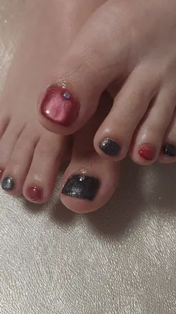 フットネイル ワンカラー