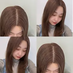 《🌟人気No.1🌟》ベージュカラー🤎＋🥣うる艶トリートメント🥣＋マイクロバブル付🫧🫧(炭酸泉)