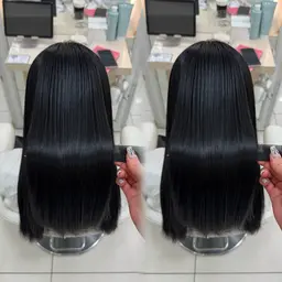 🫧髪質改善縮毛矯正(リタッチ)＋ケアトリートメント🫧